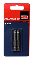 Bahco x2 bits ph1 50mm 1/4" dr standard. | 59S/50PH1-2P