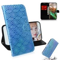 Voor Galaxy Note 10 effen kleur kleurrijke magnetische Buckle horizontale Flip PU lederen draagtas met houder & kaartsleuven & portemonnee & Lanyard (
