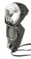Gazelle Koplamp light vision v2 voor naafdynamo - zwart