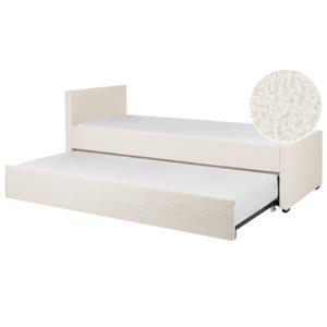 Beliani MARMANDE - Kinderbed-Beige-Bouclé