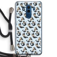 Zeemeermin: Huawei Mate 10 Pro Transparant Hoesje met koord