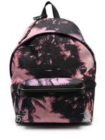 Saint Laurent sac à dos à imprimé hawaïen - Rose - thumbnail