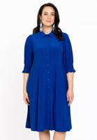 Yoek Jurk met knopen | Indigo | Maat 58/60
