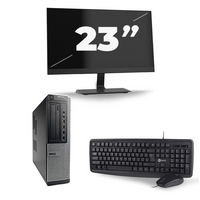 Dell Optiplex 7010 Desktop - Intel Core i3-3e Generatie - 8GB RAM - 128GB SSD - Windows 10 + 1x 23 inch Monitor Dell Optiplex 7010 Desktop - Intel Core i3-3e Generatie - 8GB RAM - 128GB SSD - Windows 10 + 1x 23 inch Monitor