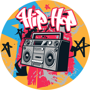 Jeugd vinyl tapijt Hip hop danseres