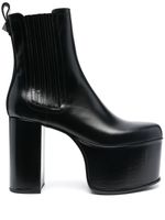 Valentino Garavani bottines 130 mm en cuir - Noir