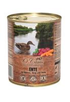 O'CANIS hondenvoer in blik - natvoer - eend, gierst en wortels - 800 g