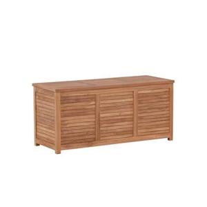 Rebellenclub Halon Kussen Opbergbox - 130 x 50cm - Naturel Hout