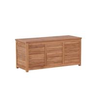 Rebellenclub Halon Kussen Opbergbox - 130 x 50cm - Naturel Hout