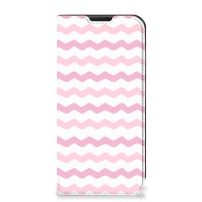 Samsung Galaxy Xcover 6 Pro | Hoesje met Magneet | Waves Roze
