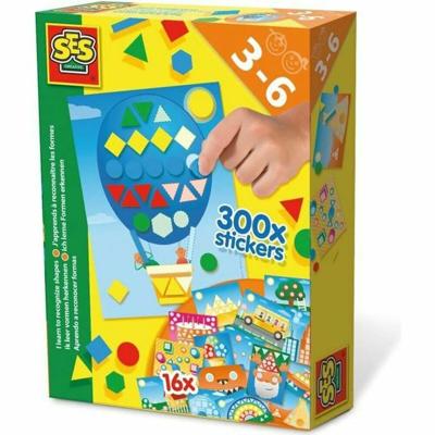 Vaardigheidsspel SES Creative I'm learning to recognize shapes Multicolour
