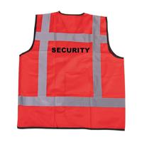 RWS veiligheidsvest security rood - RWS veiligheidsvest security rood