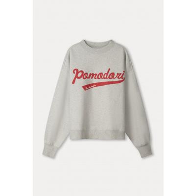 Pom Amsterdam - Grijs | Dames | Trui | Grijs | 46 | regular | Kamst mode