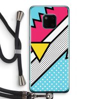 Pop Art #3: Huawei Mate 20 Pro Transparant Hoesje met koord
