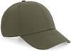 Beechfield CB54 Organic Cotton 6 Panel Cap - Olive Green - One Size