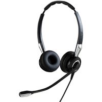 Jabra Biz 2400 II QD Duo NC Headset Bedraad Hoofdband Kantoor/callcenter Zwart, Zilver - thumbnail