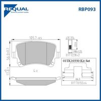 Requal Remblokset RBP093