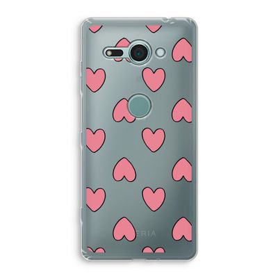 Ondersteboven verliefd: Sony Xperia XZ2 Compact Transparant Hoesje
