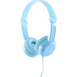 onanoff Travel On Ear headset Kinderen Kabel Blauw Vouwbaar, Headset, Volumebegrenzing