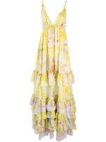 Philipp Plein robe New Baroque longue - Jaune