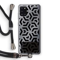 Crazy pattern: Samsung Galaxy A31 Transparant Hoesje met koord