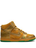 Nike baskets montantes Dunk Pro SB - Or