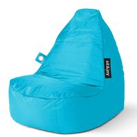 'Senza' Aqua Beanbag - Sack - Blauw - Sit&Joy ® - thumbnail