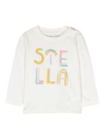 Stella McCartney Kids t-shirt à logo imprimé - Blanc - thumbnail