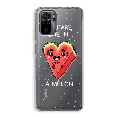 One In A Melon: Xiaomi Redmi Note 10 Pro Transparant Hoesje