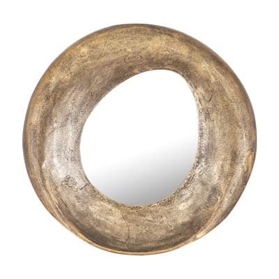 Spiegel Daweson gegoten messing-aluminium Ø60cm
