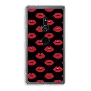 Lips: Sony Xperia XZ2 Transparant Hoesje
