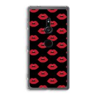 Lips: Sony Xperia XZ2 Transparant Hoesje