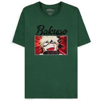 My Hero Academia: Bakugo Green T-Shirt Size L