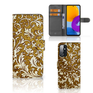 Wallet Case Samsung Galaxy M52 Barok Goud