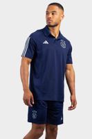 Ajax Polo Senior Donkerblauw 2023/2024 - Maat XS - Kleur: DonkerblauwWitRoze | Soccerfanshop - thumbnail