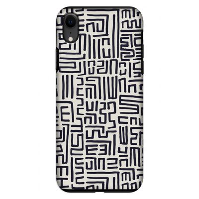 Moroccan Print: iPhone XR Tough Case