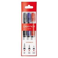 Penseel caran d ache m breed fibre tip set 3st