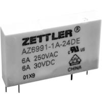 Zettler Electronics Zettler electronics Printrelais 24 V/DC 8 A 1x NO 1 stuk(s) - thumbnail