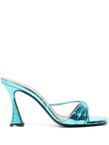 D'ACCORI mules Lust 100 mm - Bleu