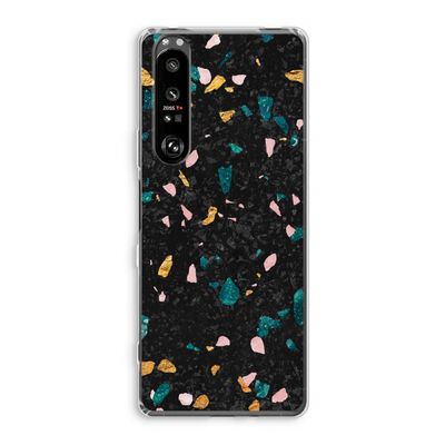 Terrazzo N°10: Sony Xperia 1 III Transparant Hoesje