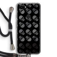 Musketon Skulls: Pixel 3a Transparant Hoesje met koord