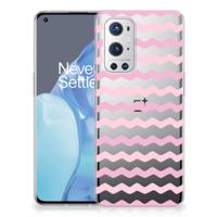 OnePlus 9 Pro | TPU bumper | Waves Roze