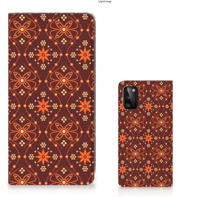 Samsung Galaxy A41 | Hoesje met Magneet | Batik Brown
