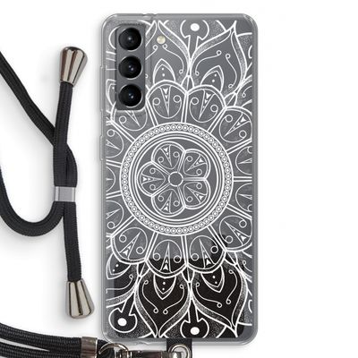 Roses Are Red: Samsung Galaxy S21 Transparant Hoesje met koord