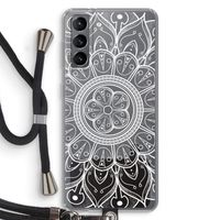 Roses Are Red: Samsung Galaxy S21 Transparant Hoesje met koord