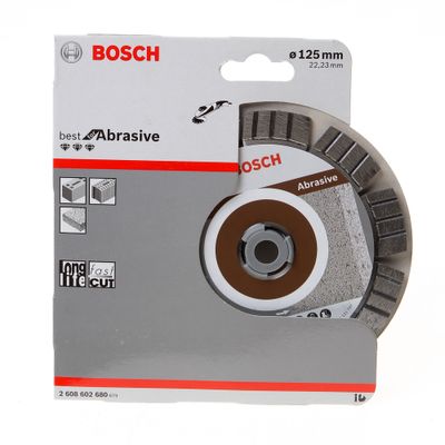 Diam.schijf best abrasive 125/22.2