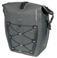Basil Enkele tas navigator storm l mik 25-31l 15 x 27 x 41 cm - zwart