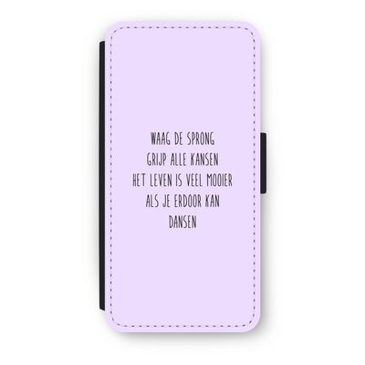 Sprong: iPhone 8 Flip Hoesje