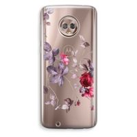 Mooie bloemen: Motorola Moto G6 Transparant Hoesje