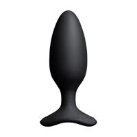 Lovense Hush 2 - App-bestuurde Vibrerende Buttplug - 1,75 / 4,4 cm - Zwart - thumbnail